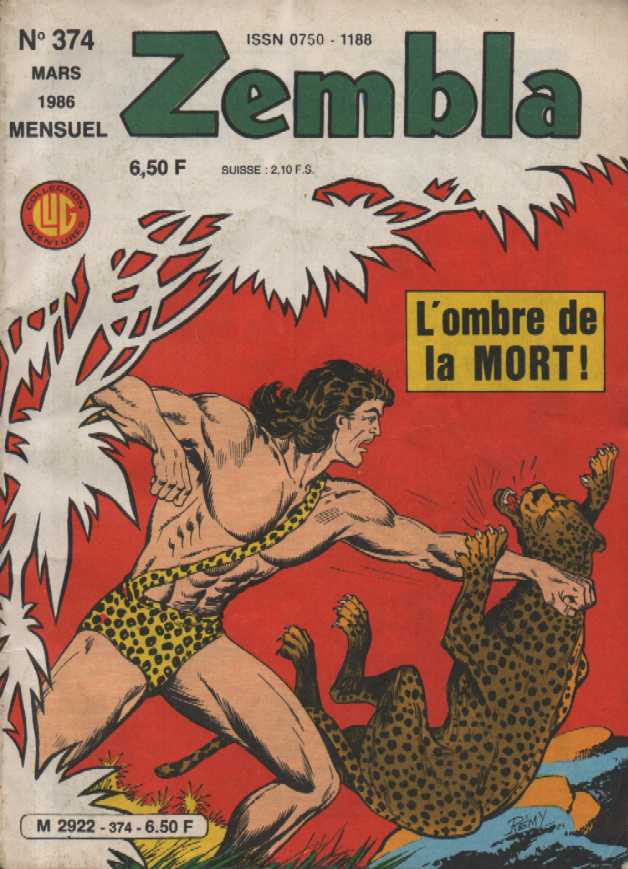 Scan de la Couverture Zembla n 374